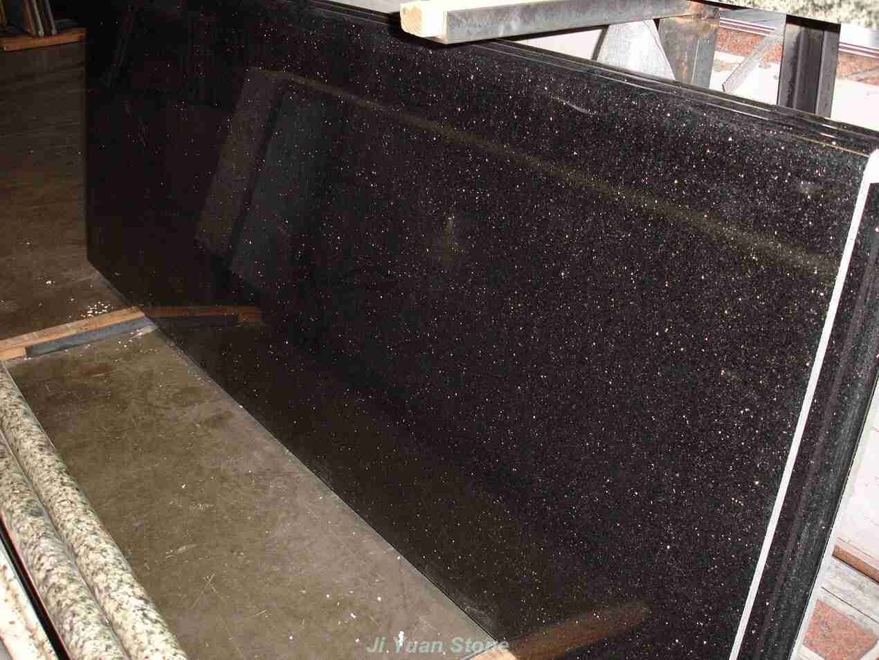 Black galaxy granite countertop price,black sparkle granite,black star galaxy granite,galaxy granite countertops,black granite worktop,galaxy granite floor tiles